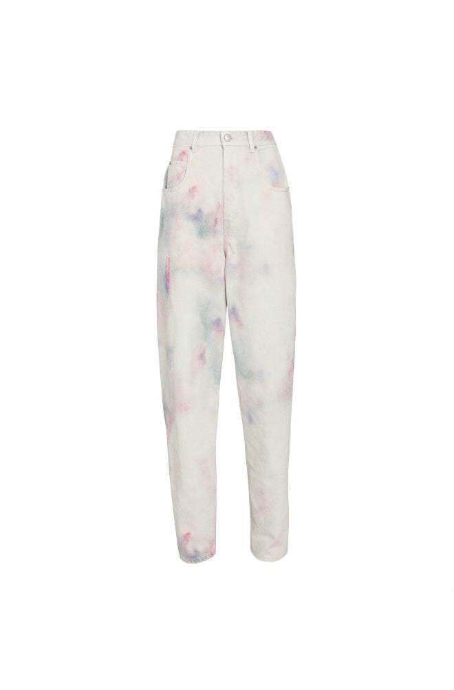 Isabel Marant Tie Dyed Jeans