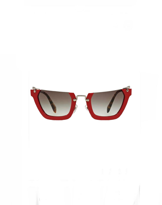 Miu Miu Red Sunglasses