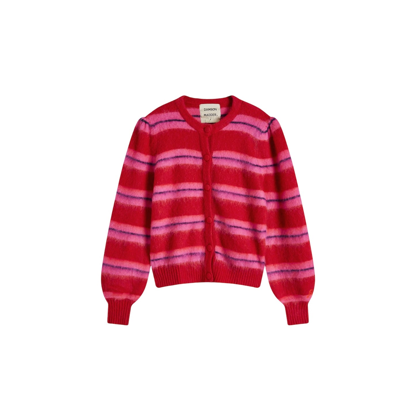 Damson Madder CeCe Striped Cardigan