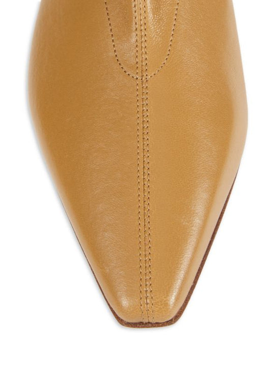 Bottega Veneta Tan Leather Over The Knee Boots