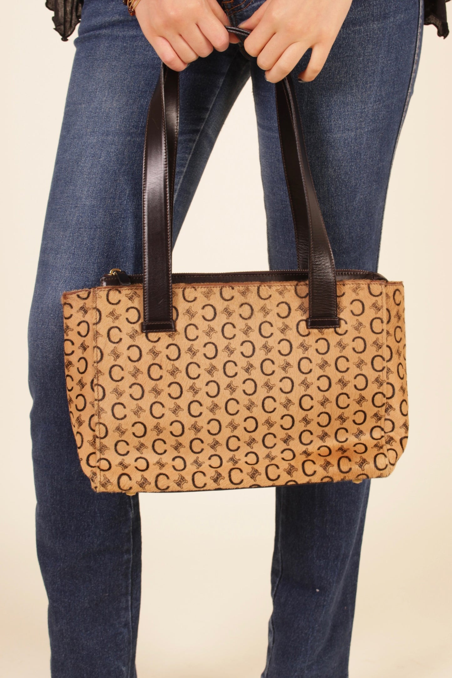 Vintage Celine Pony Logo Bag