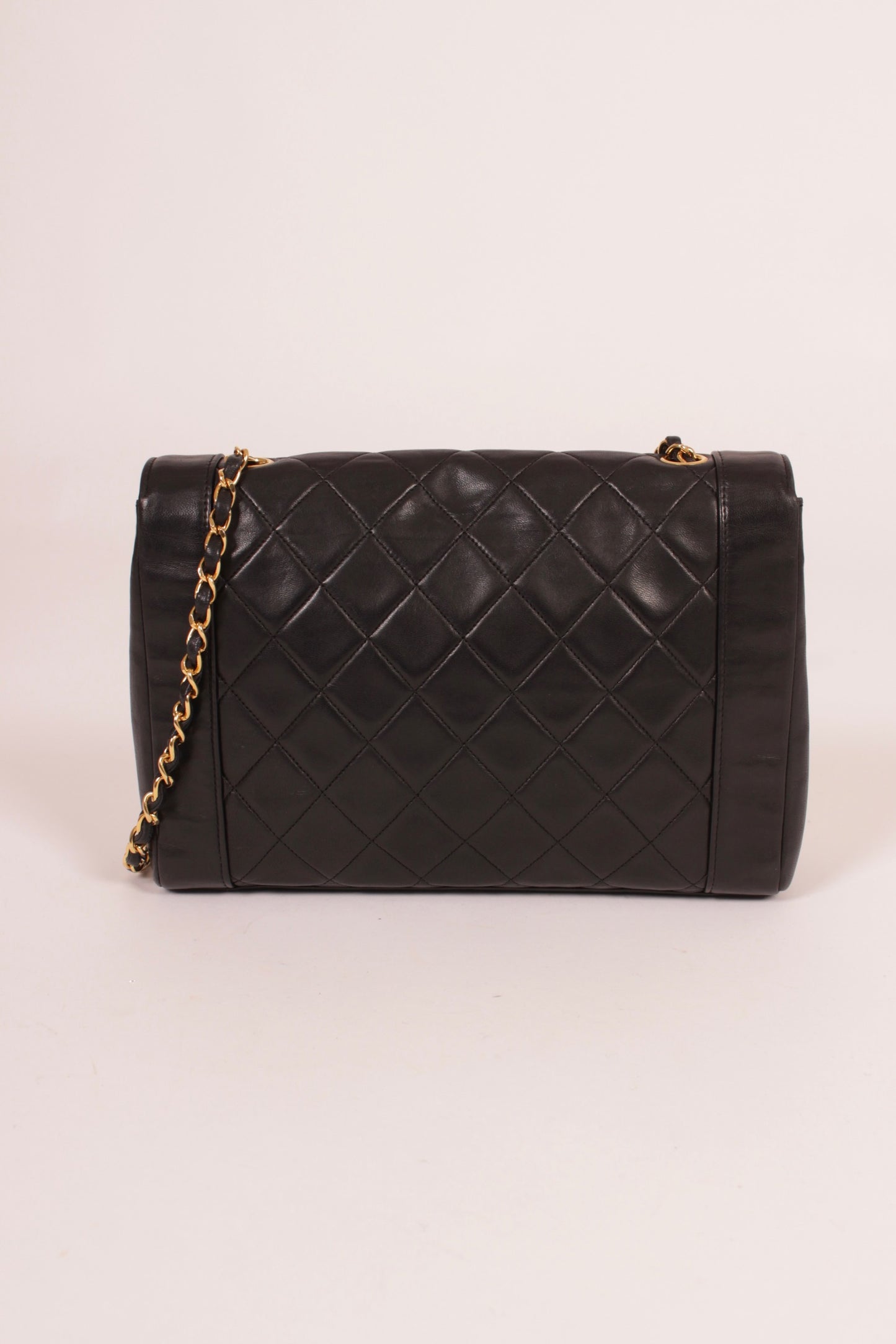 Vintage Chanel Lambskin Diana Flap Bag