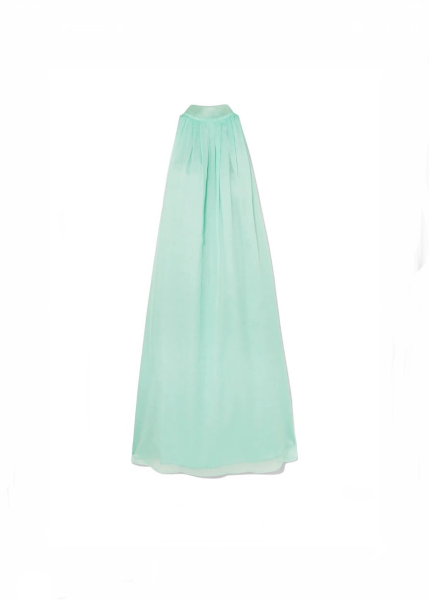 Rotate Birger Chiffon Halter Dress - nwt