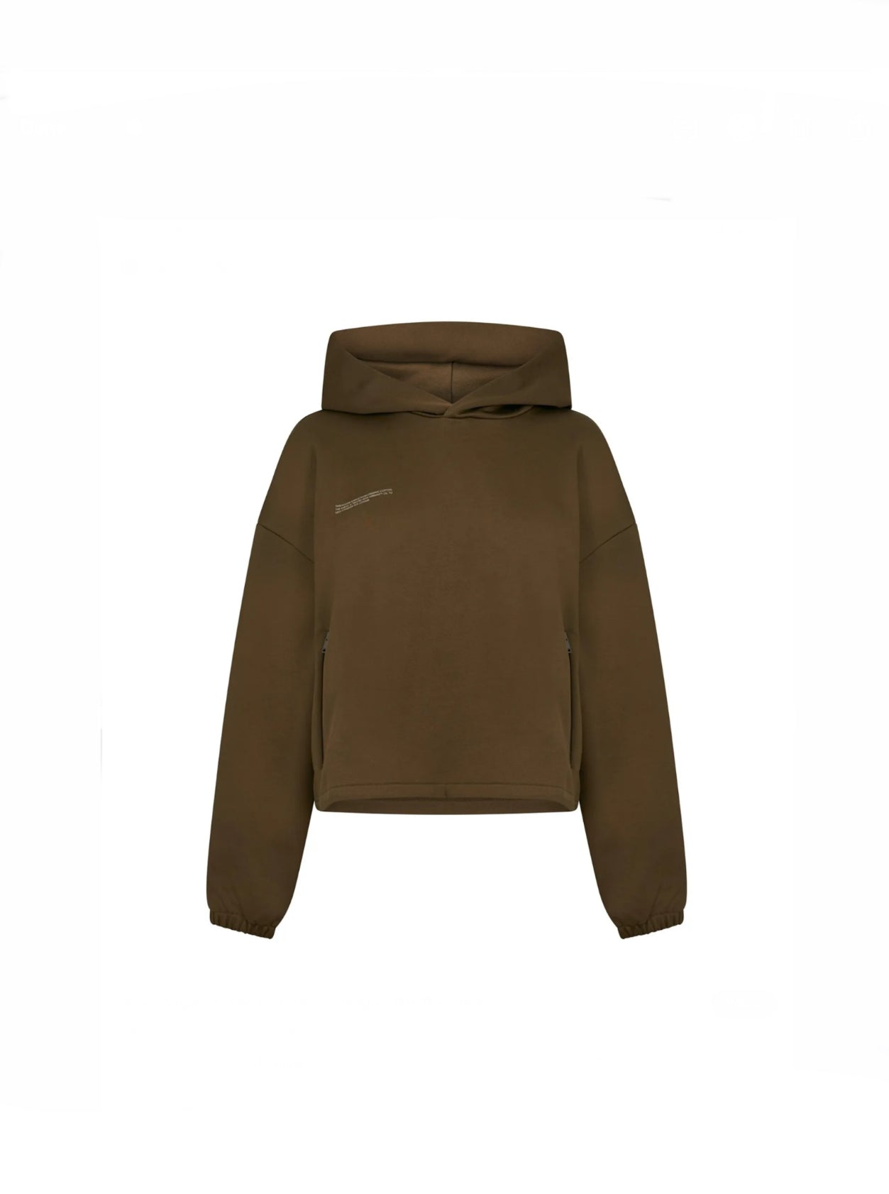Pangaia Khaki Hoody