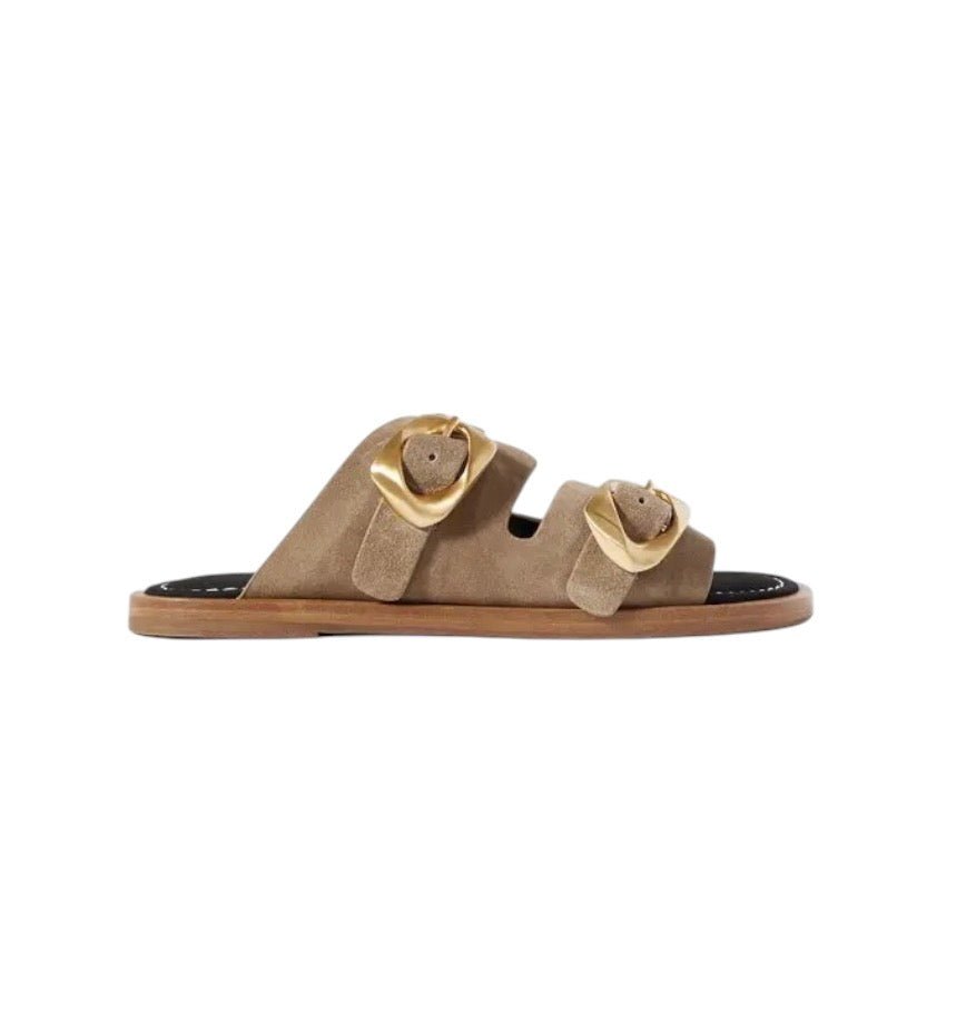 Rag & Bone Suede Trinity Slides