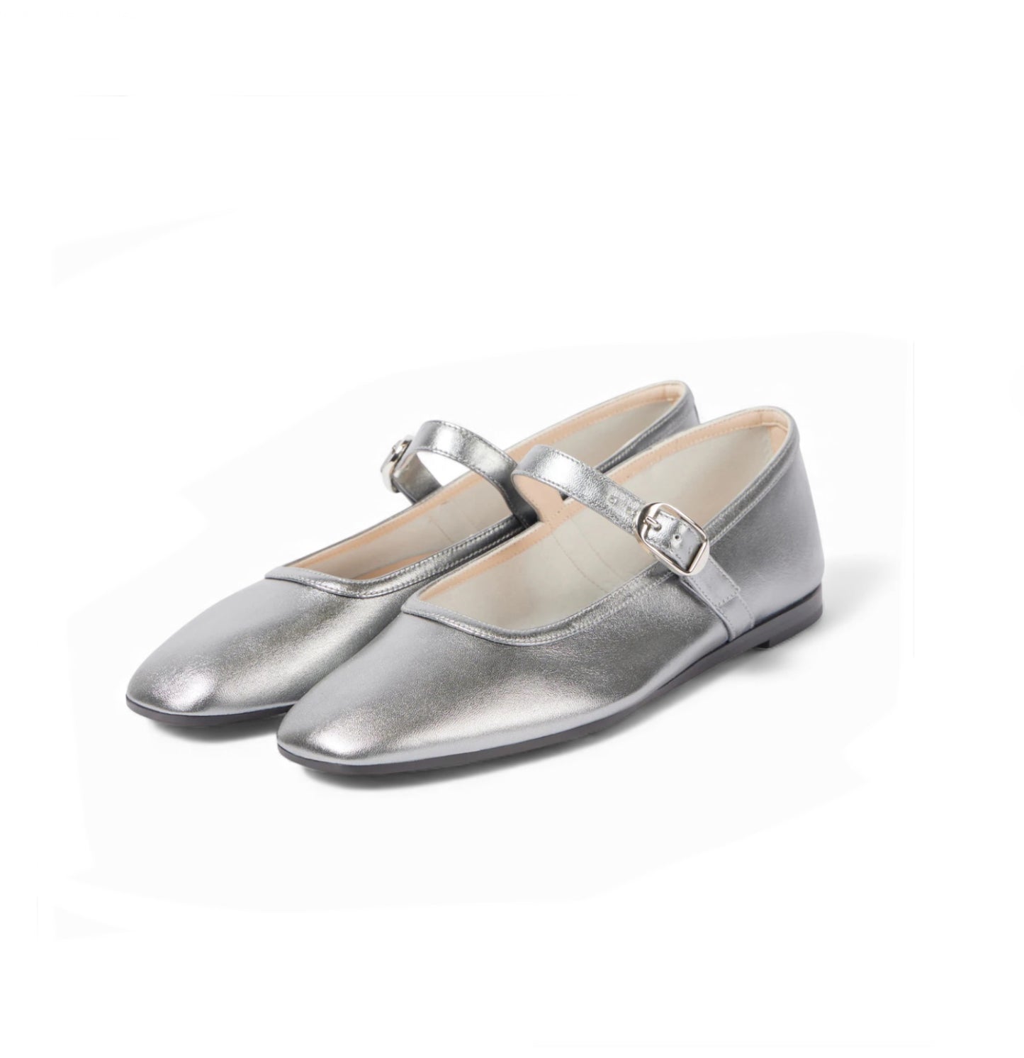 Le Monde Beryl Silver Pumps