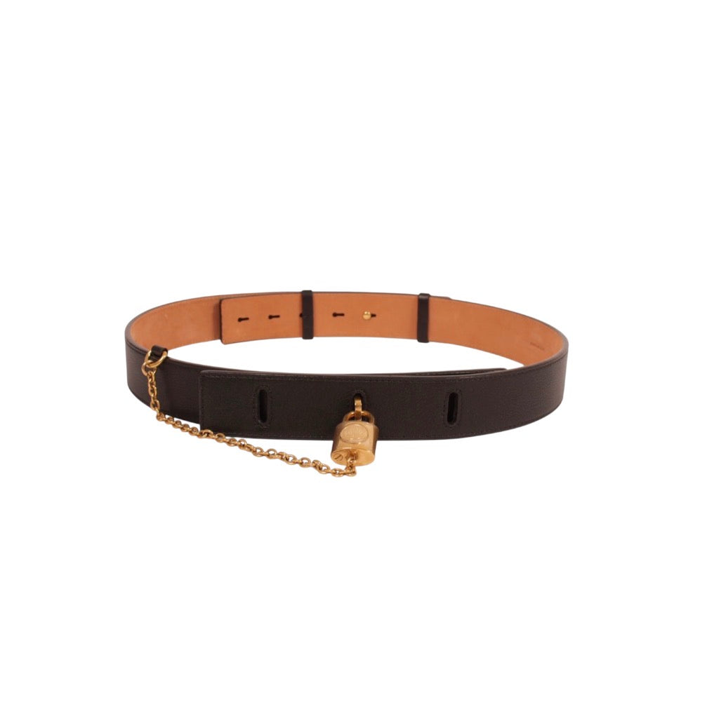 Mulberry Padlock Belt