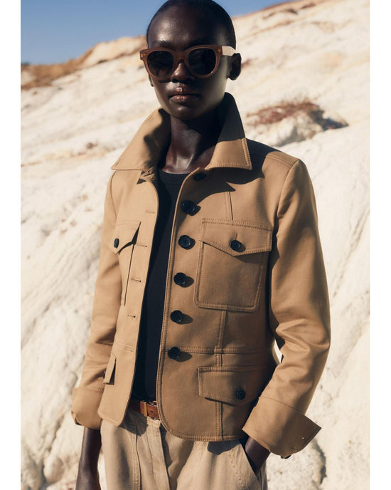 Me+Em Cotton Drill Jacket