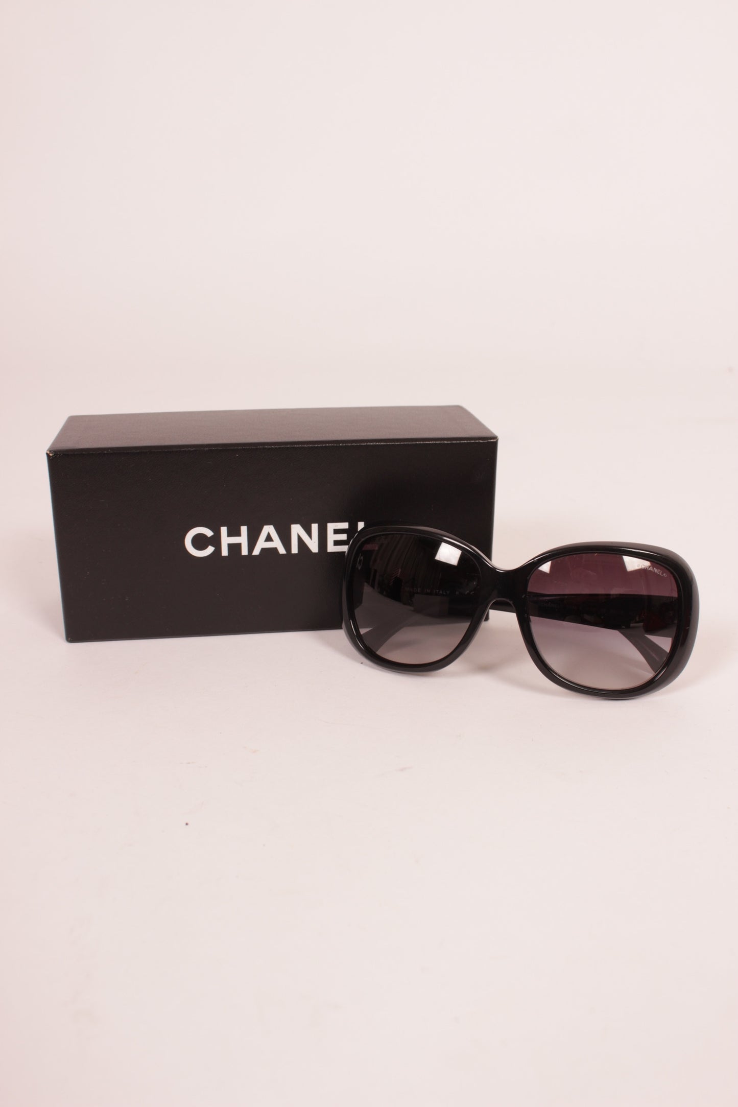 Chanel Camelia Oversized Sunglasses