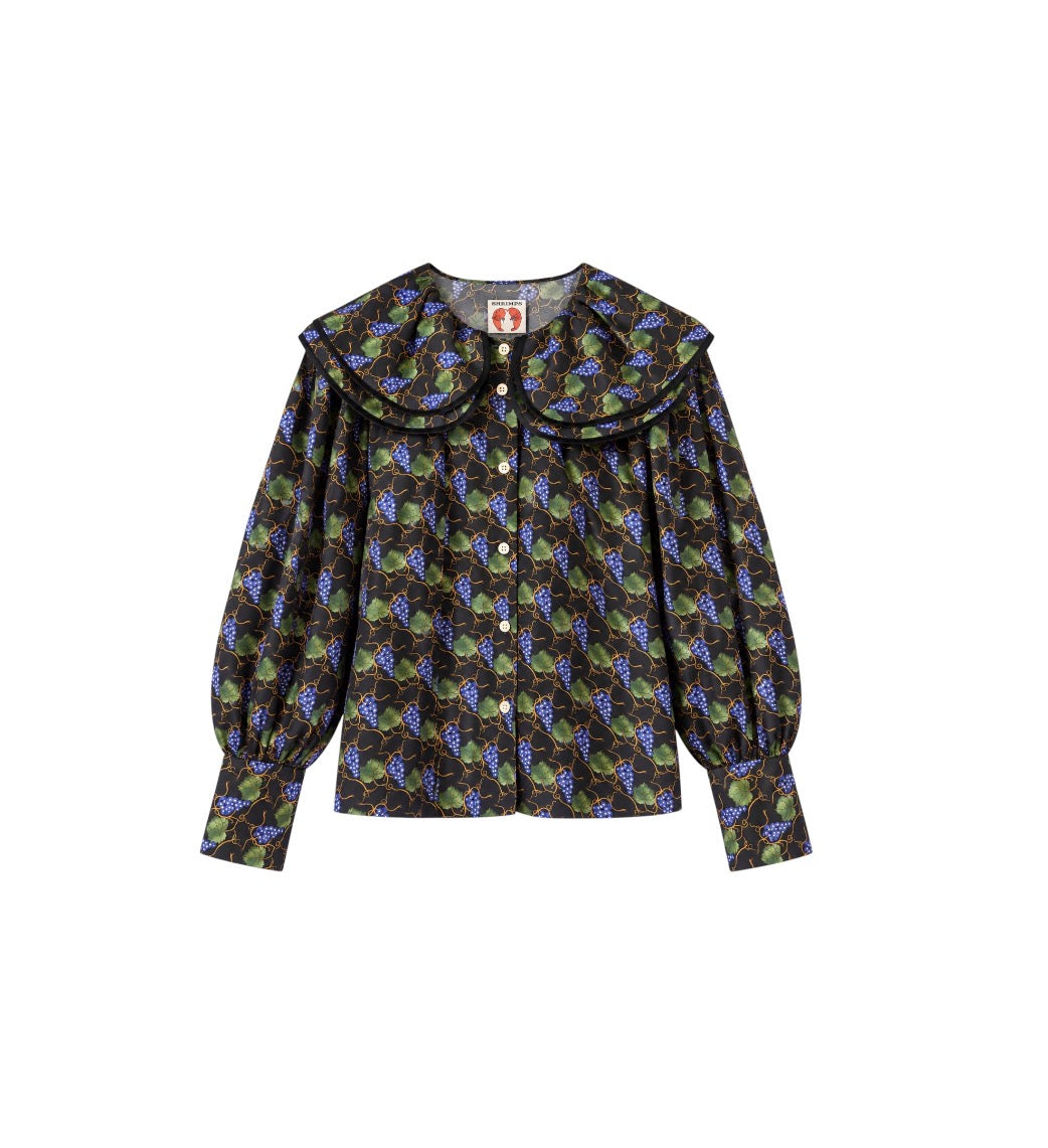 Shrimps Silk Grapevine Blouse