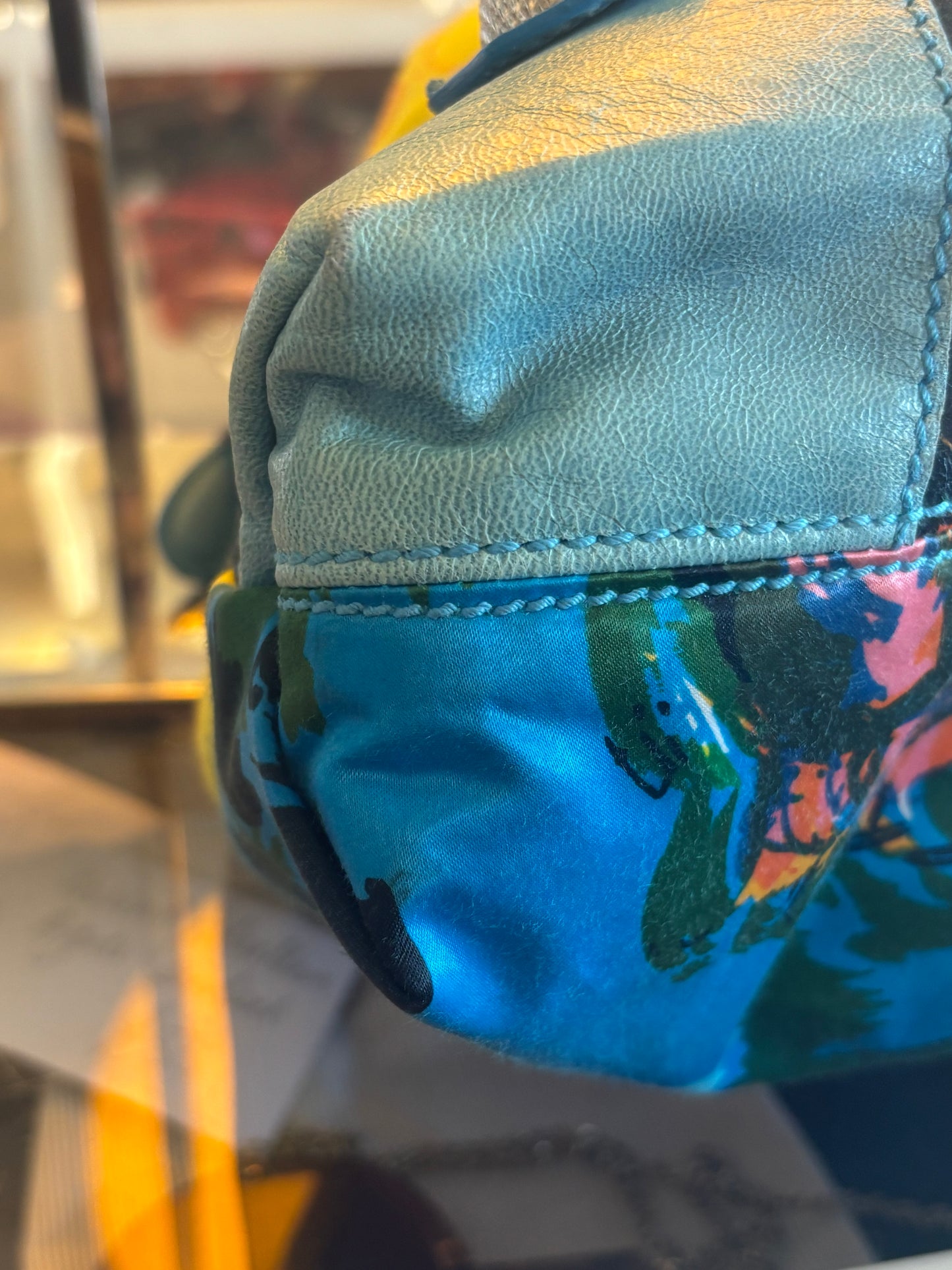 Balenciaga Giant Floral City Bag