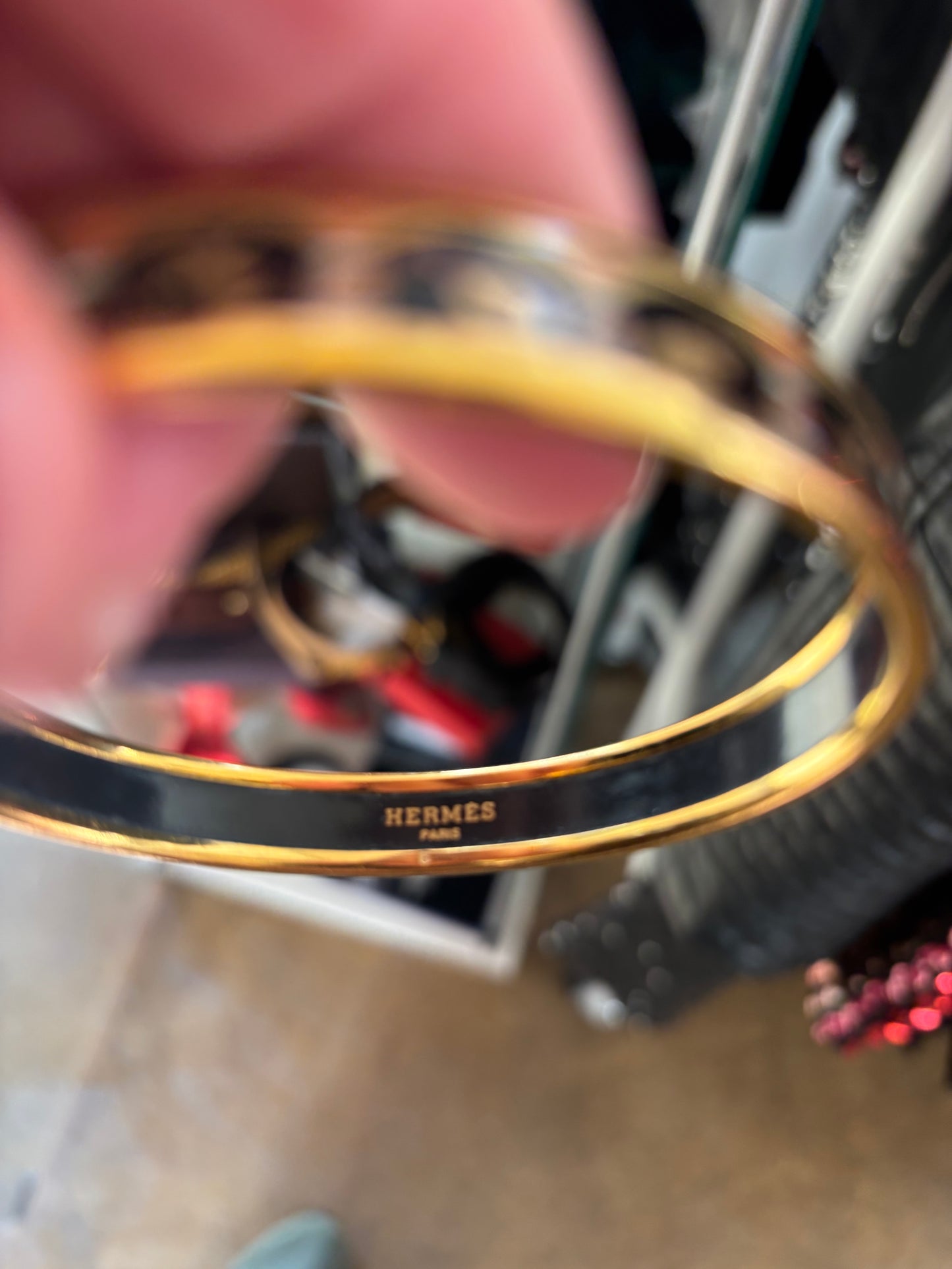 Vintage Hermes Enamel Bracelet