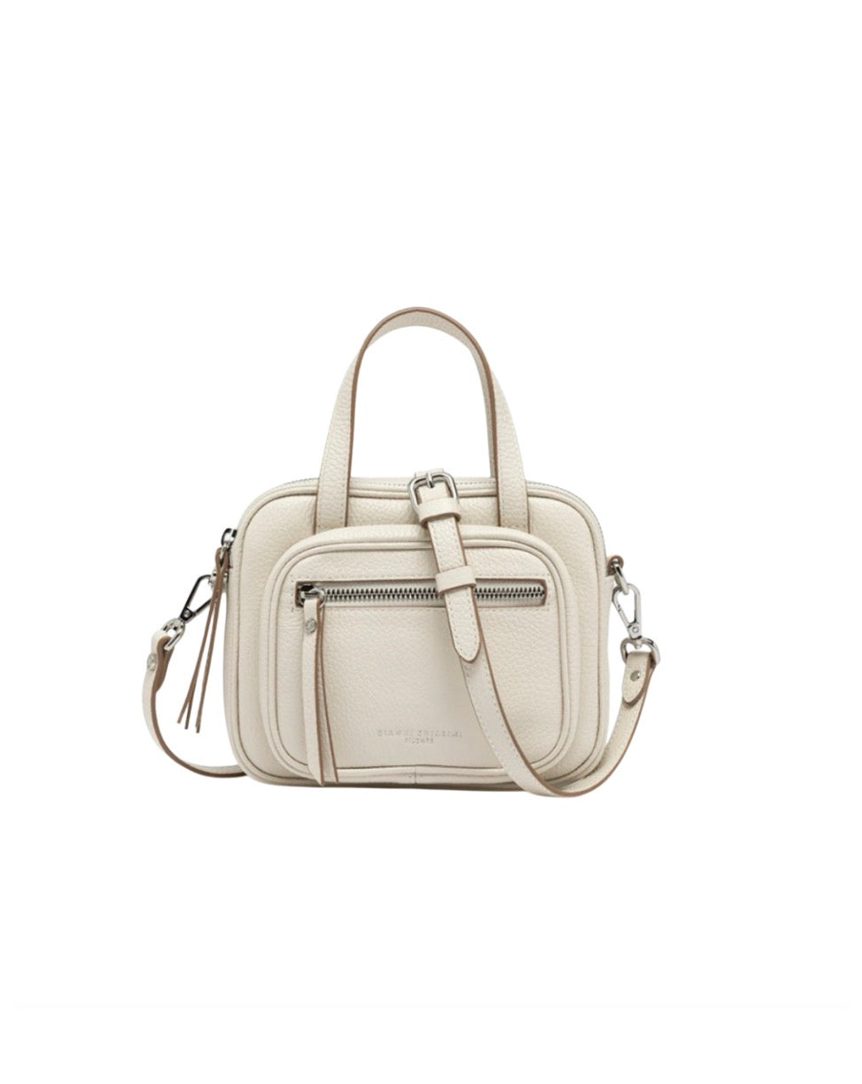 Gianni Chiarini Cream Leather Bag