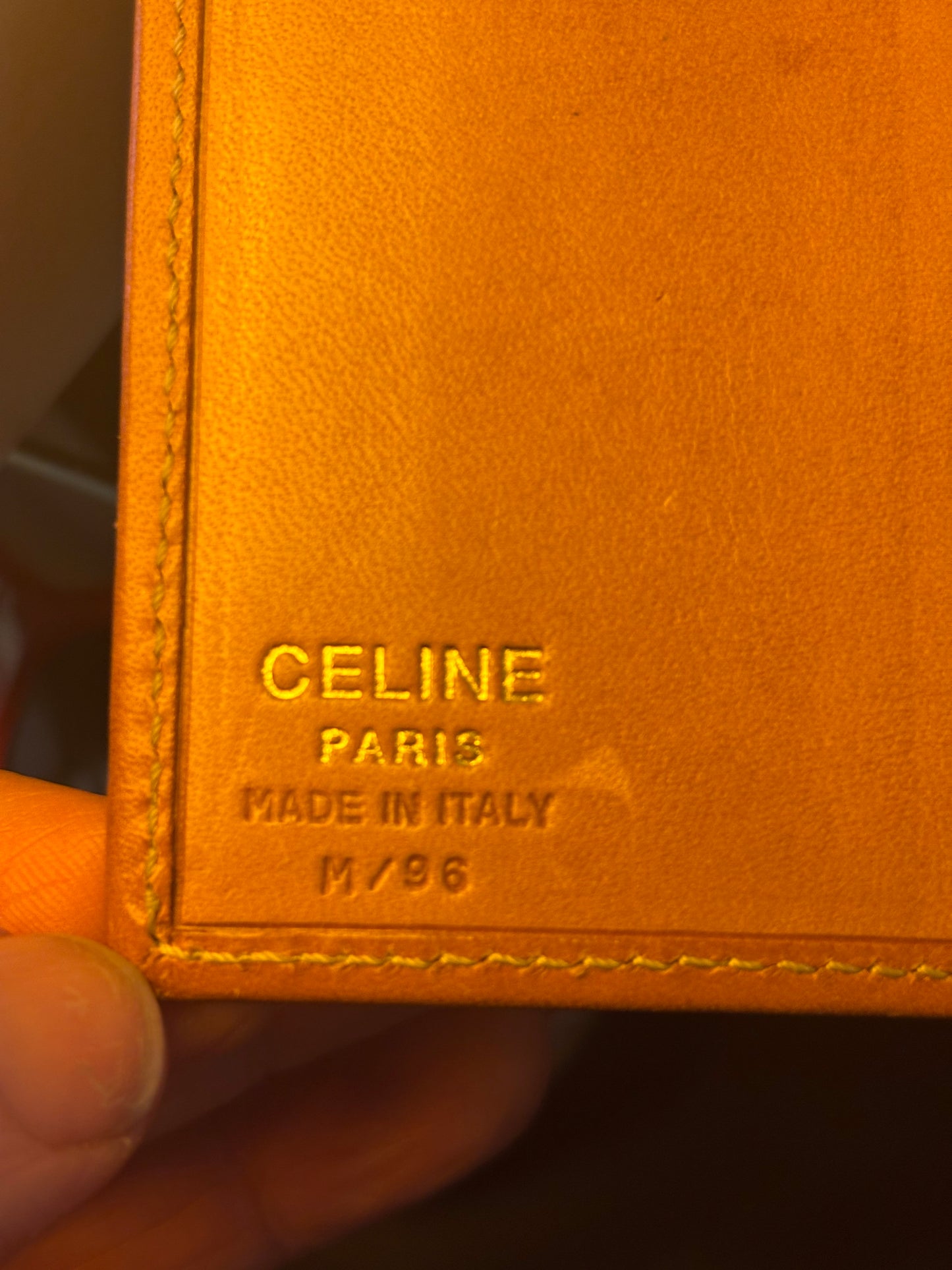Vintage Celine Wallet Coin Purse
