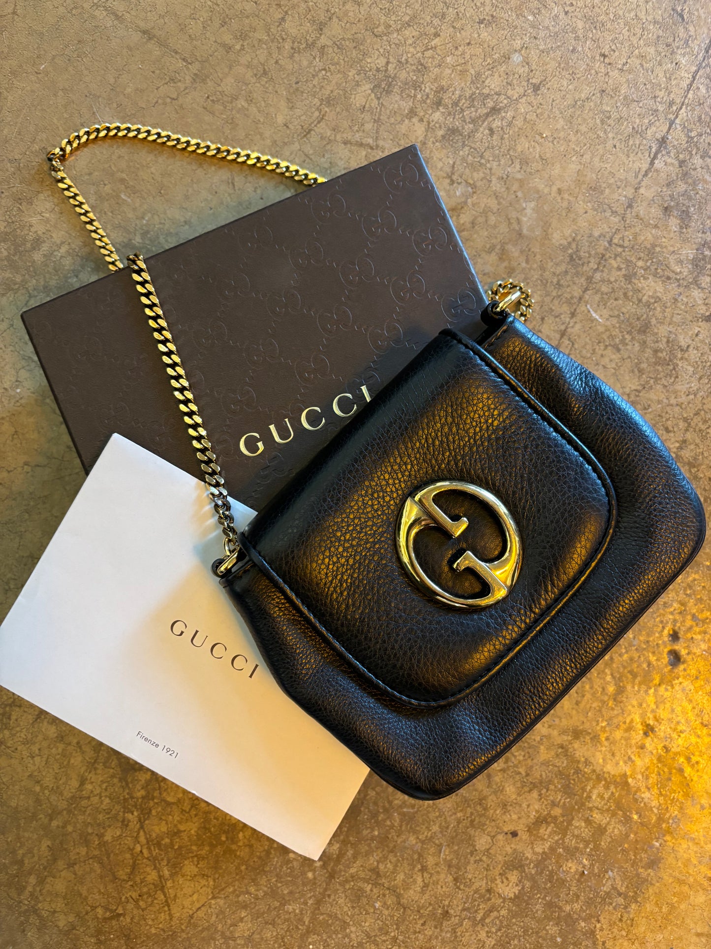 Gucci 1973 Chain Crossbody Bag