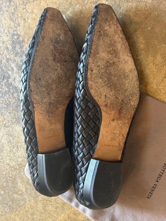 Bottega Veneta Woven Flats