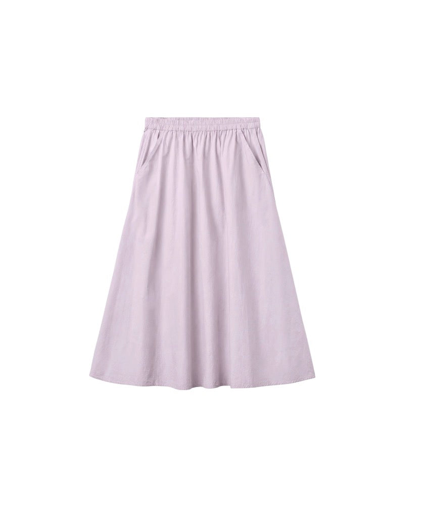 Project AJ117 Lilac Cotton Skirt - nwt