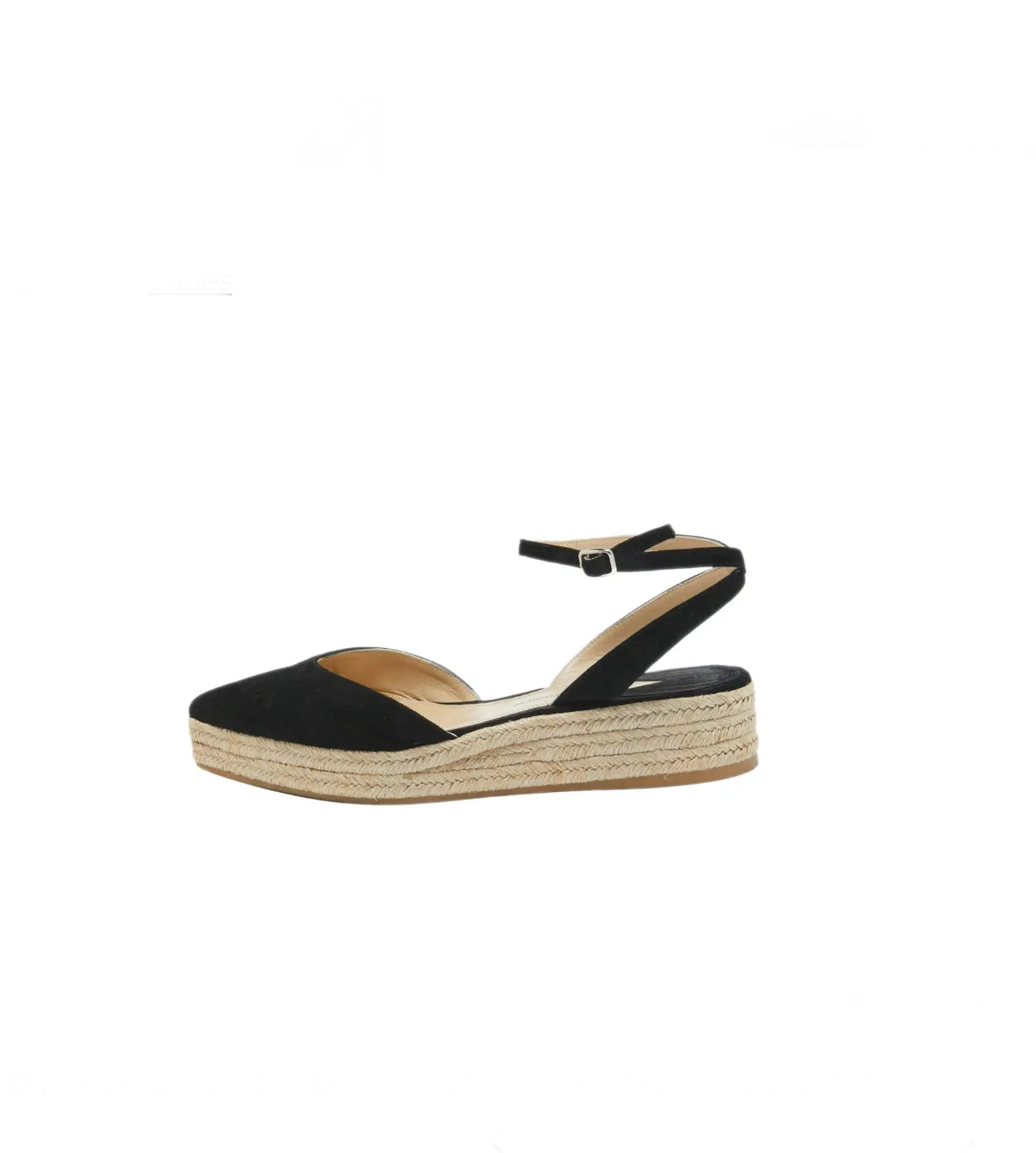 Paul Andrew Black Suede Espadrilles - nib