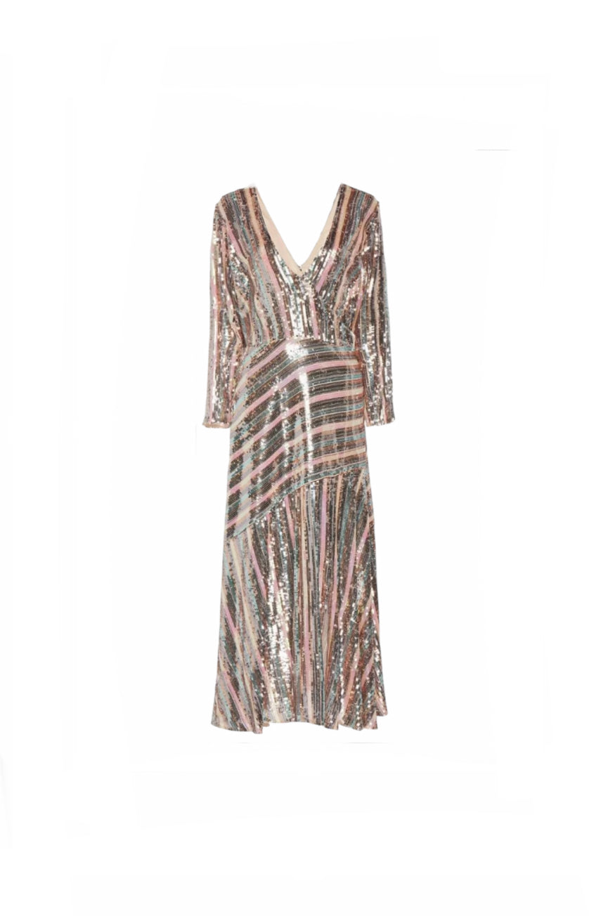 Rixo Sequin Dress