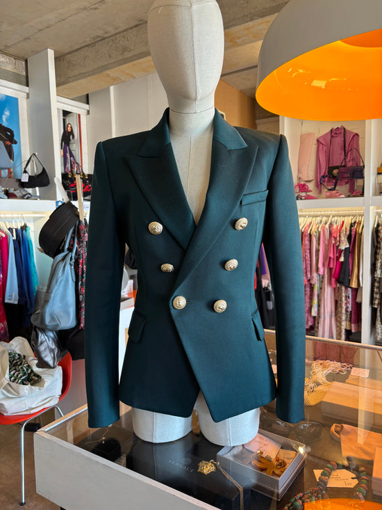 Balmain Dark Green Blazer