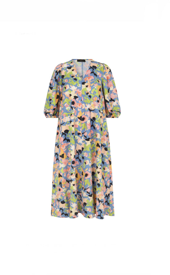 Stine Goya Abstract Floral Dress