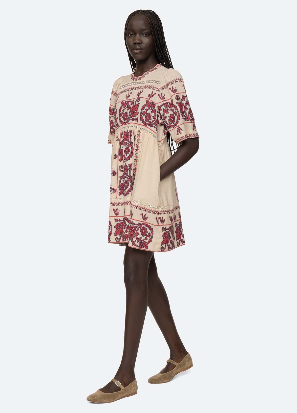 Sea New York Embroidered Dress