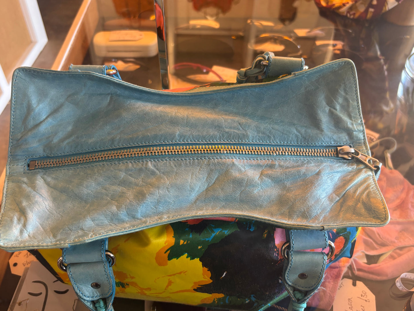 Balenciaga Giant Floral City Bag