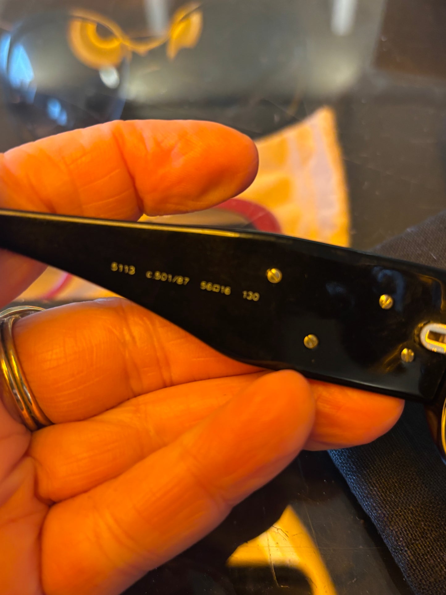 Chanel Camellia Sunglasses