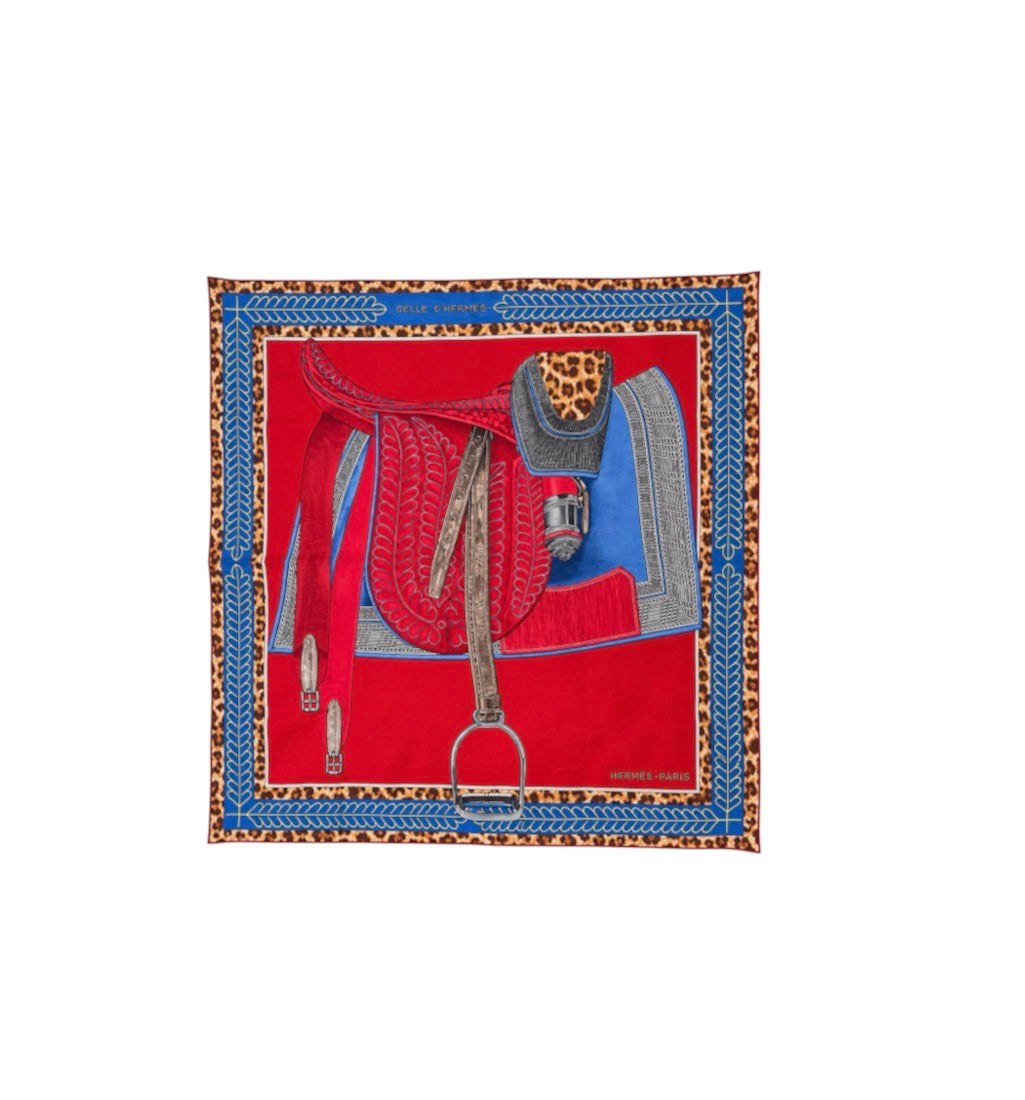 Hermes Selle d’Officier en Grande Tenue Scarf