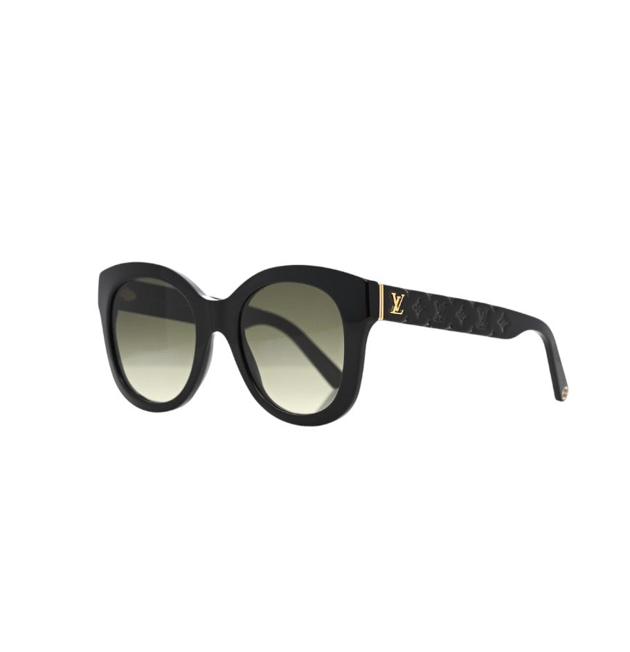 Louis Vuitton Empreinte Round Oversized Sunglasses