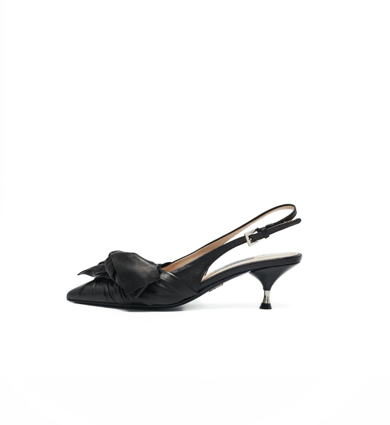Prada Bow Kitten Heels