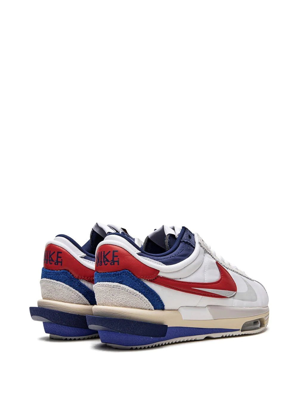 Nike X Sacai White/Red/Blue Trainers