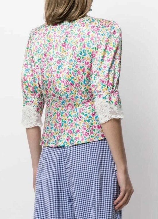 Rixo Floral Blouse