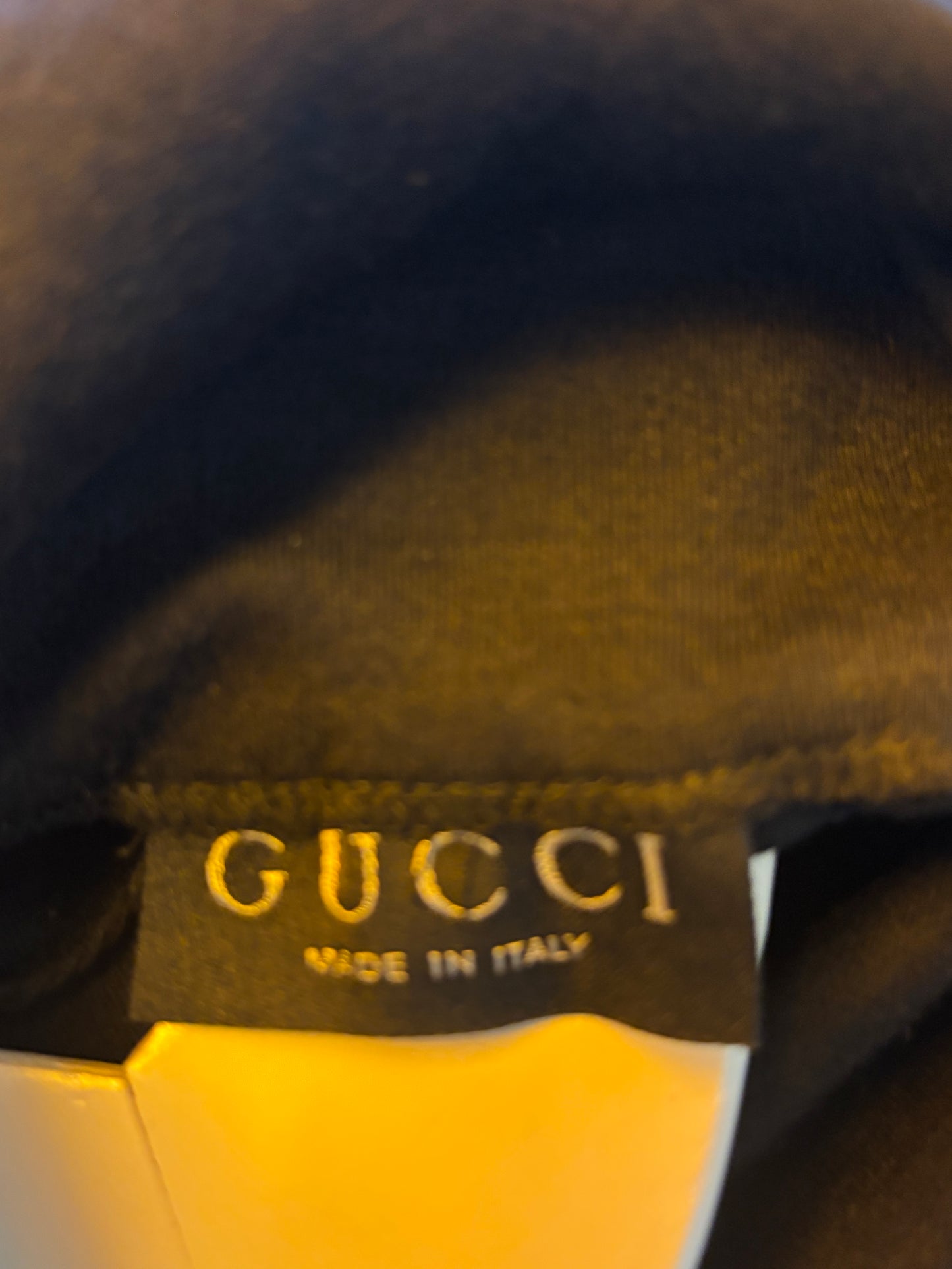 Gucci Tom Ford Era Wool and Leather Dress