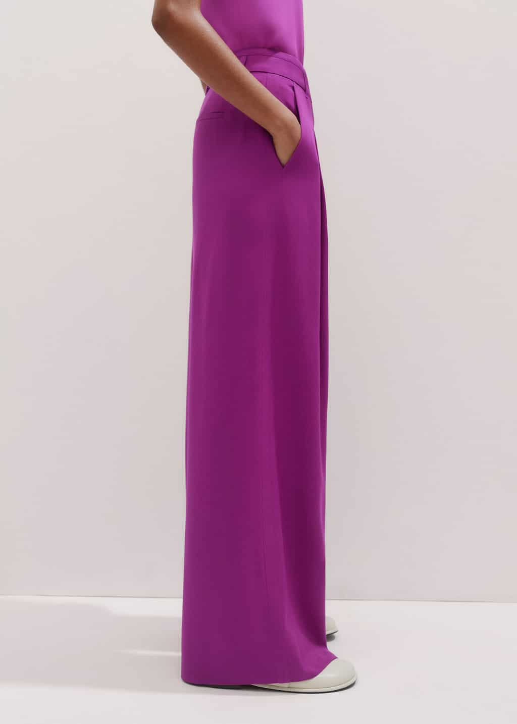 Me+Em Front Pleat Trousers