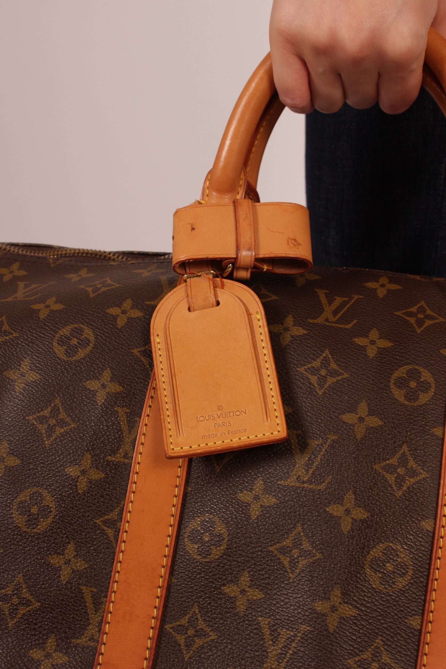 Louis Vuitton Speedy 55 Travel Bag