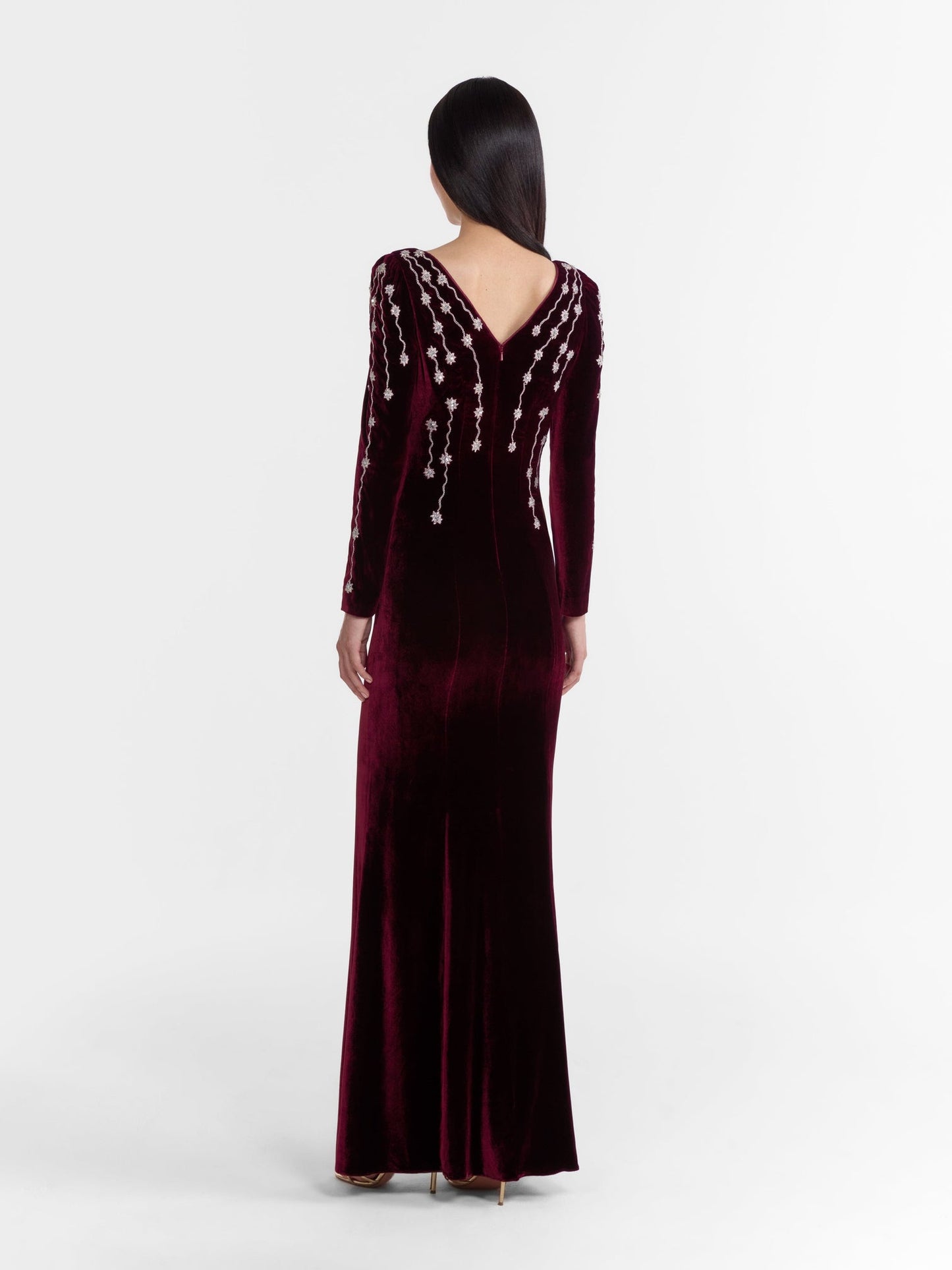 Saloni Joni Velvet Dress - current season