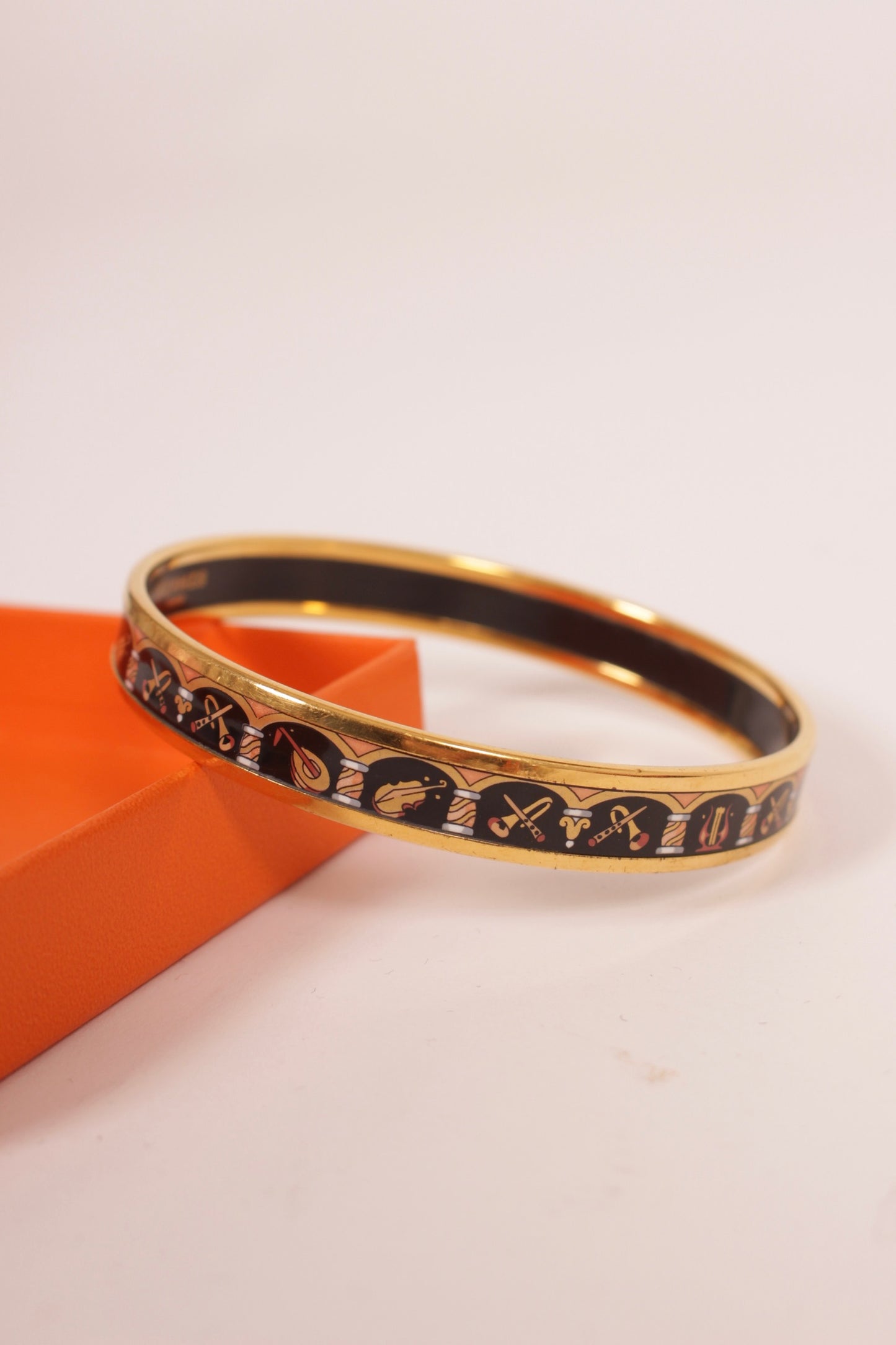 Vintage Hermes Enamel Bracelet