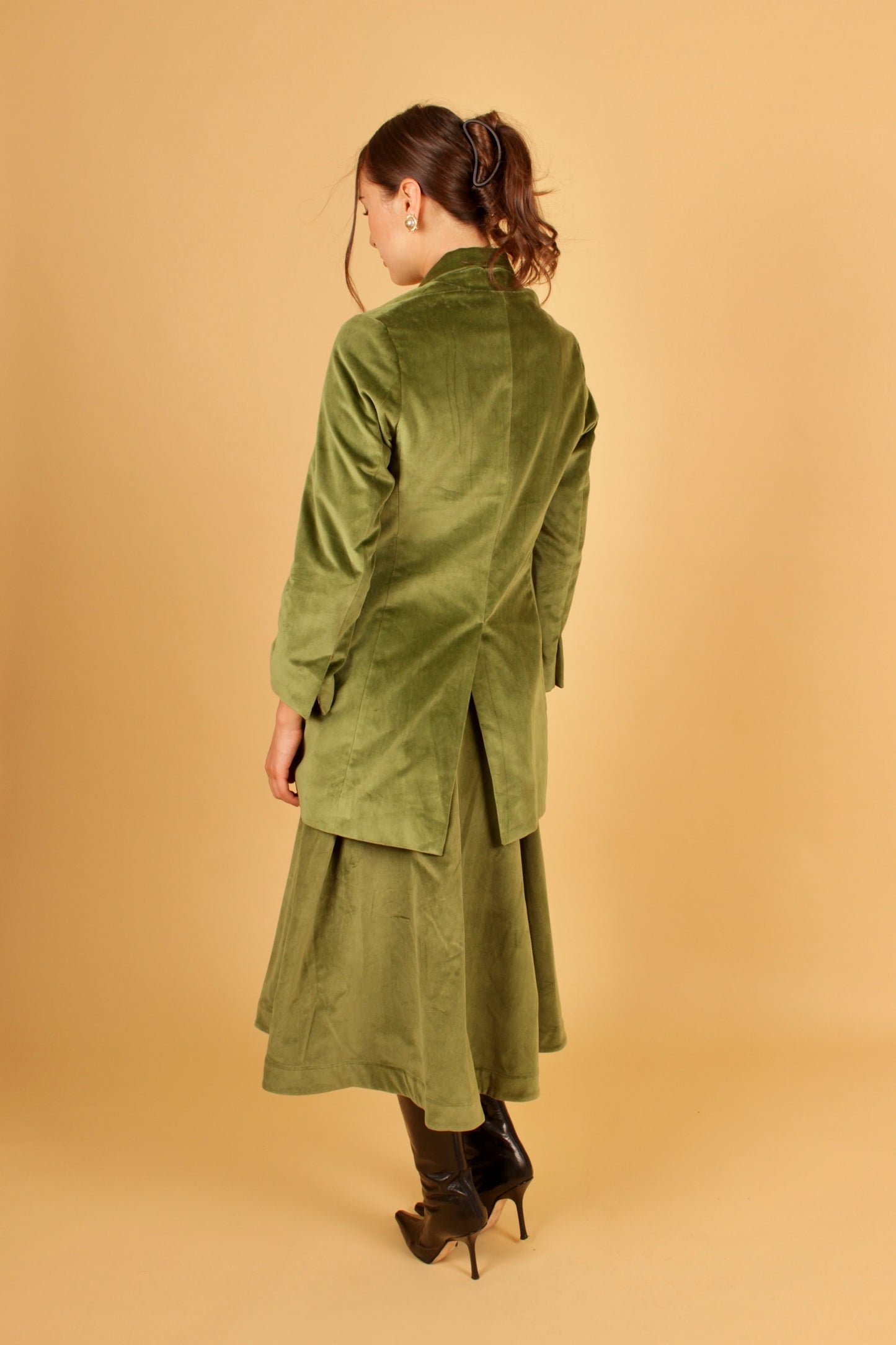 Cawley Green Velvet Jacket