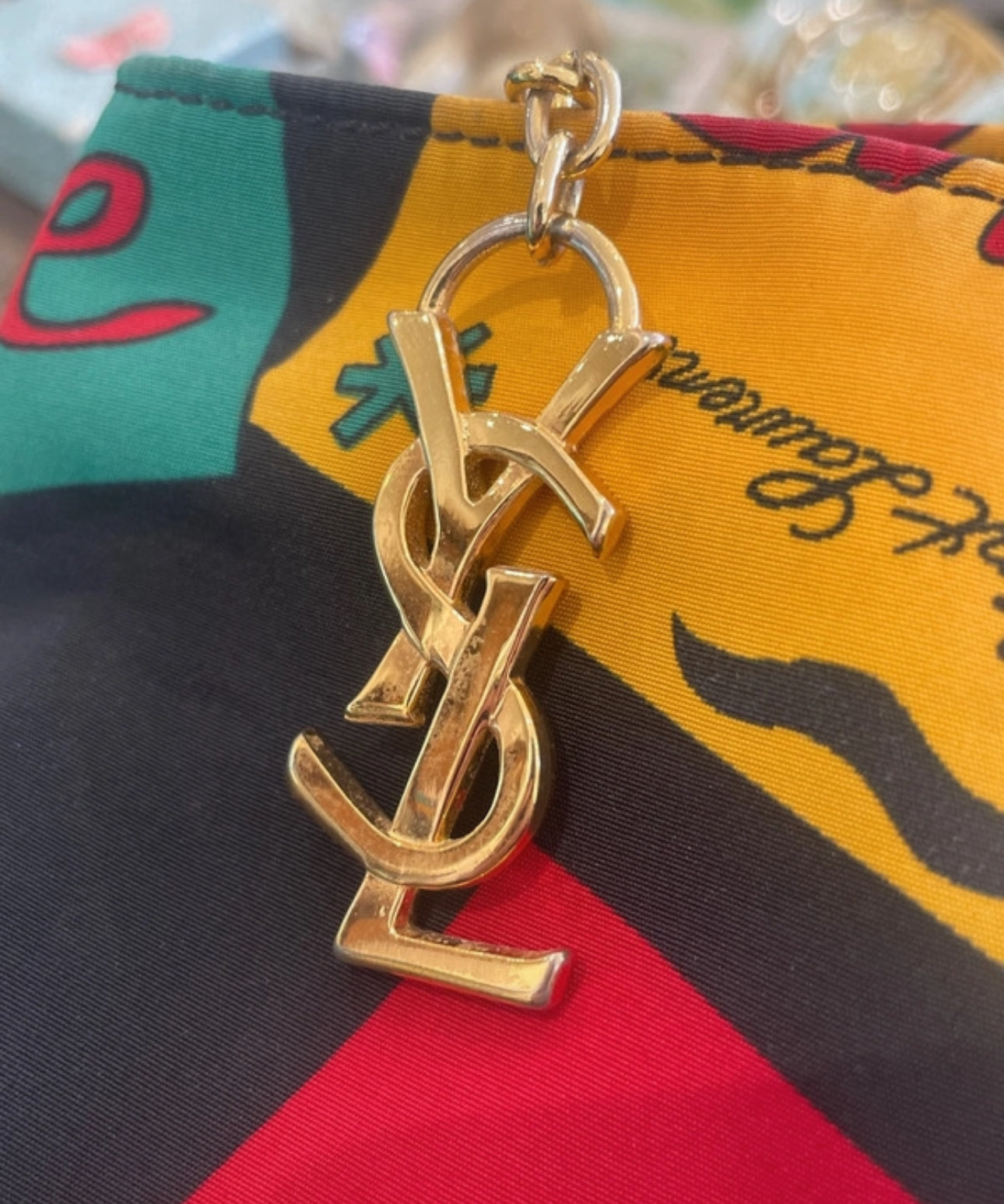 Vintage YSL Love Tote Bag