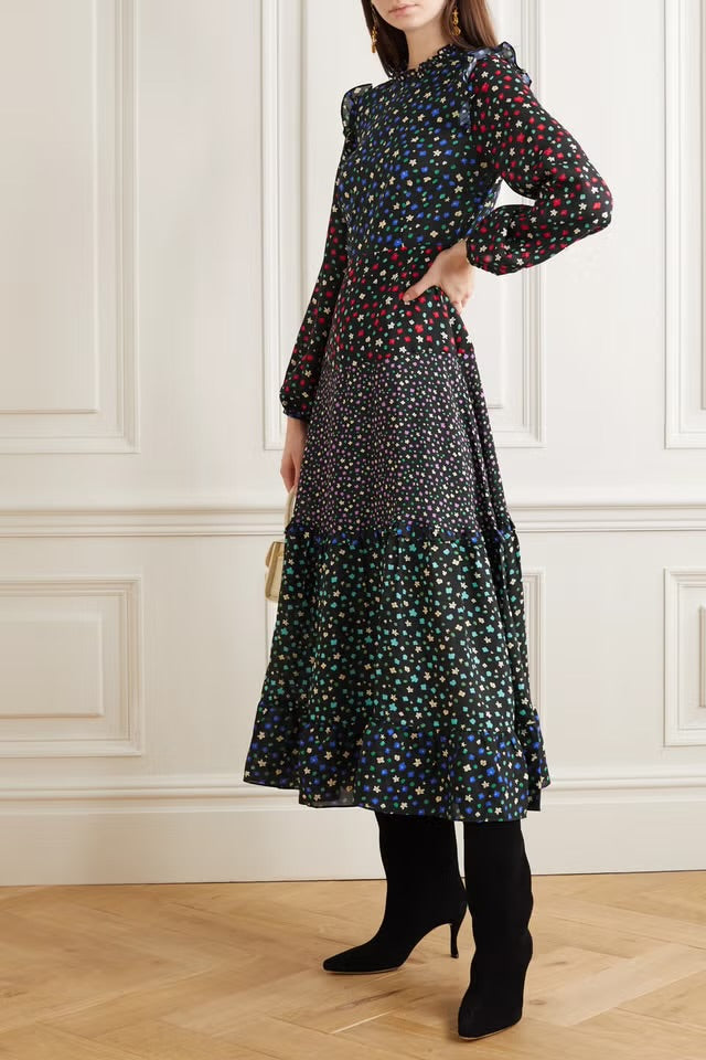 Rixo Floral Dress