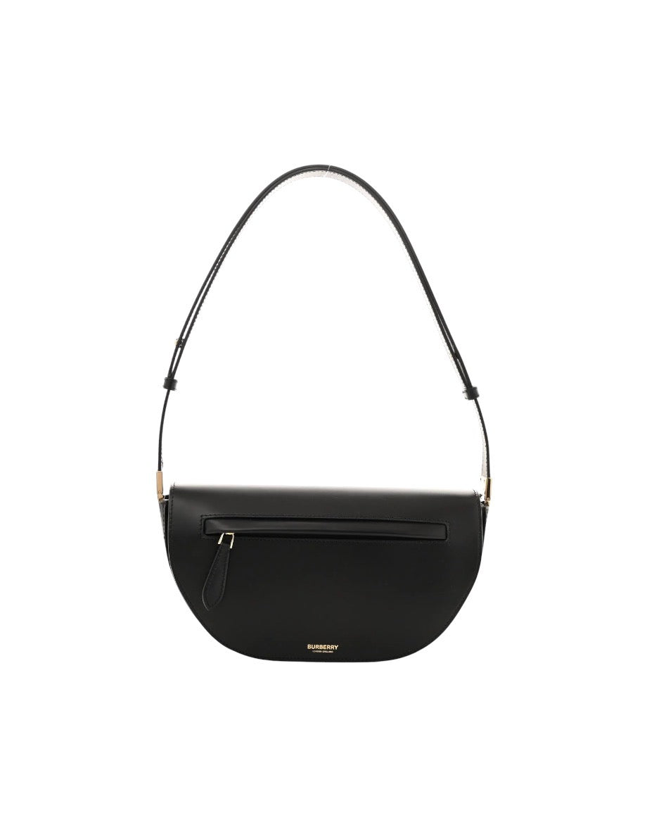 Burberry Olympia Black Leather Bag