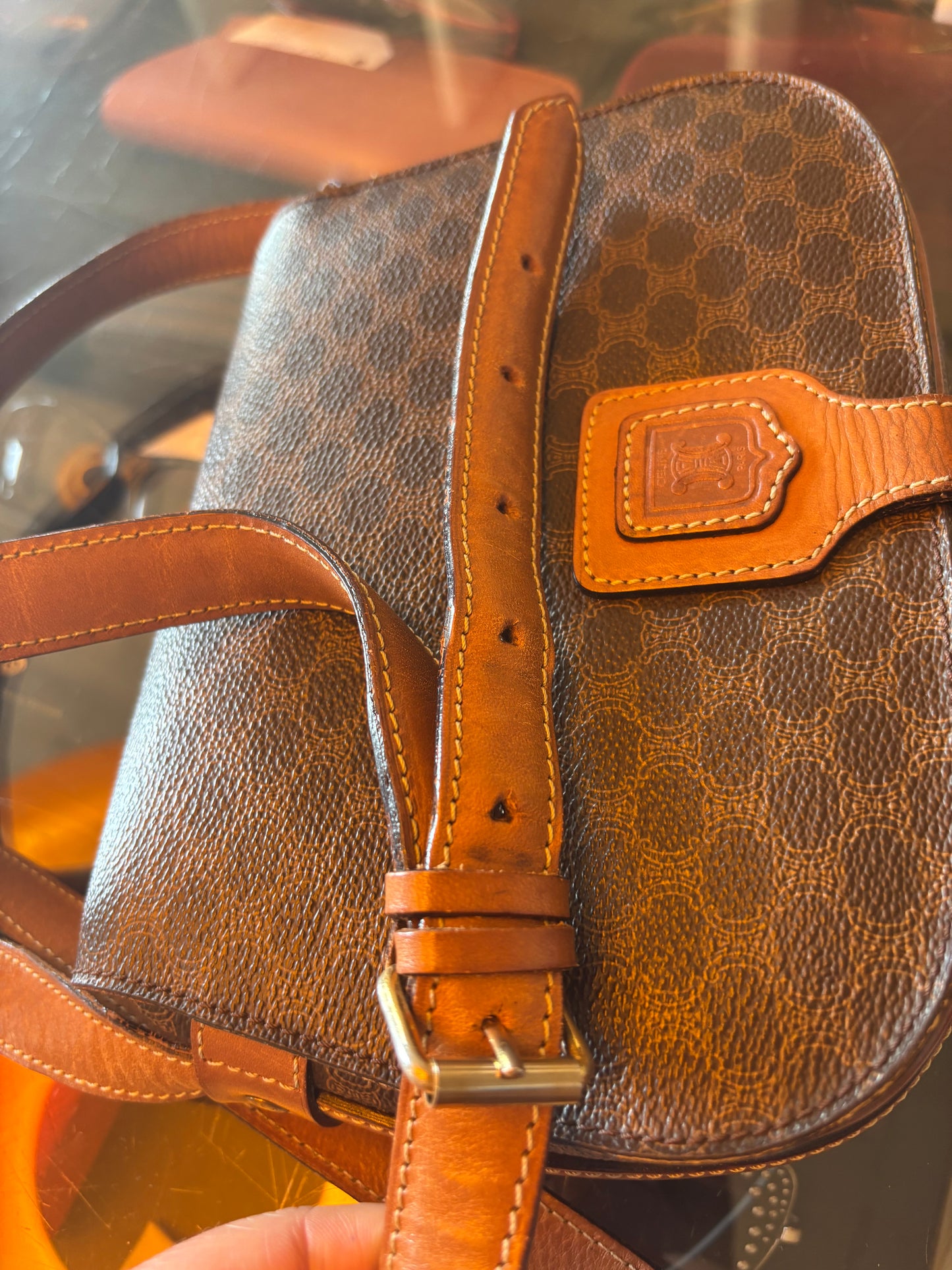 Celine Macadam Crossbody Bag