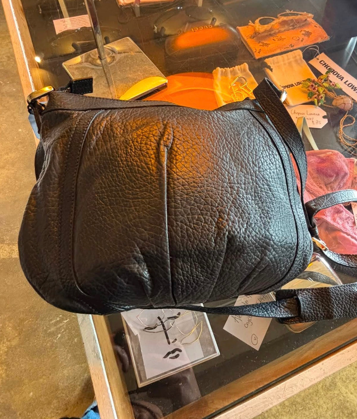 Gucci Black Hobo Bag