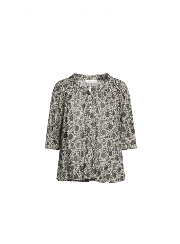 Load image into Gallery viewer, Masscob Floral Cotton Blouse
