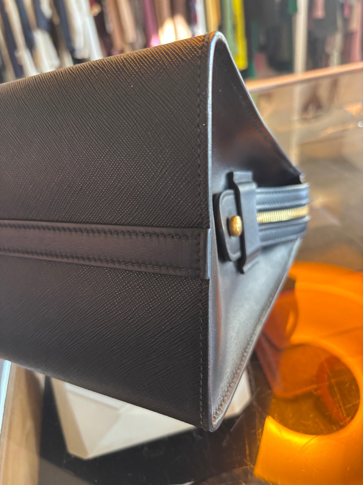 Prada Esplanade Black Tote Bag