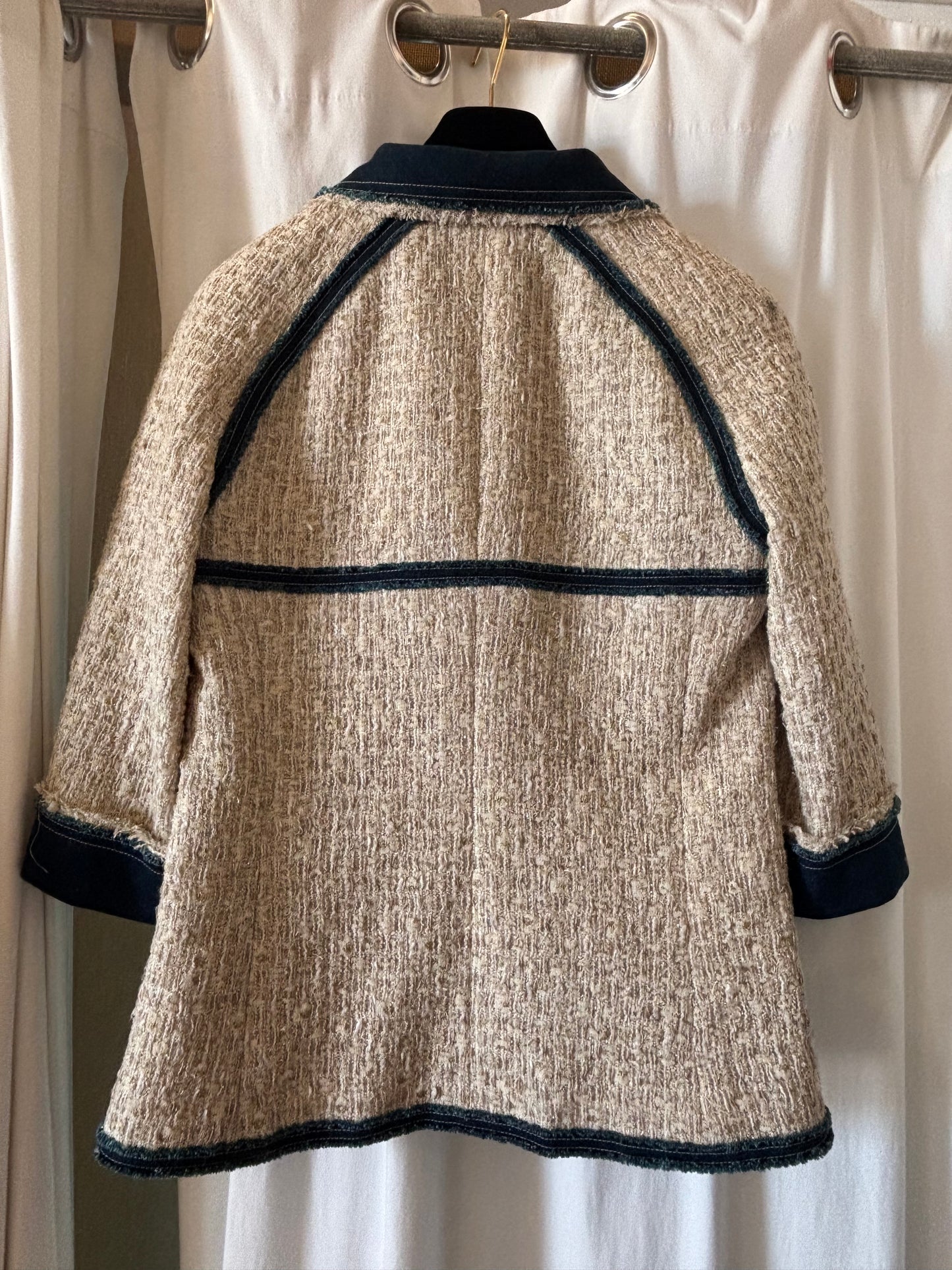 Chanel 2007 Denim and Tweed Jacket