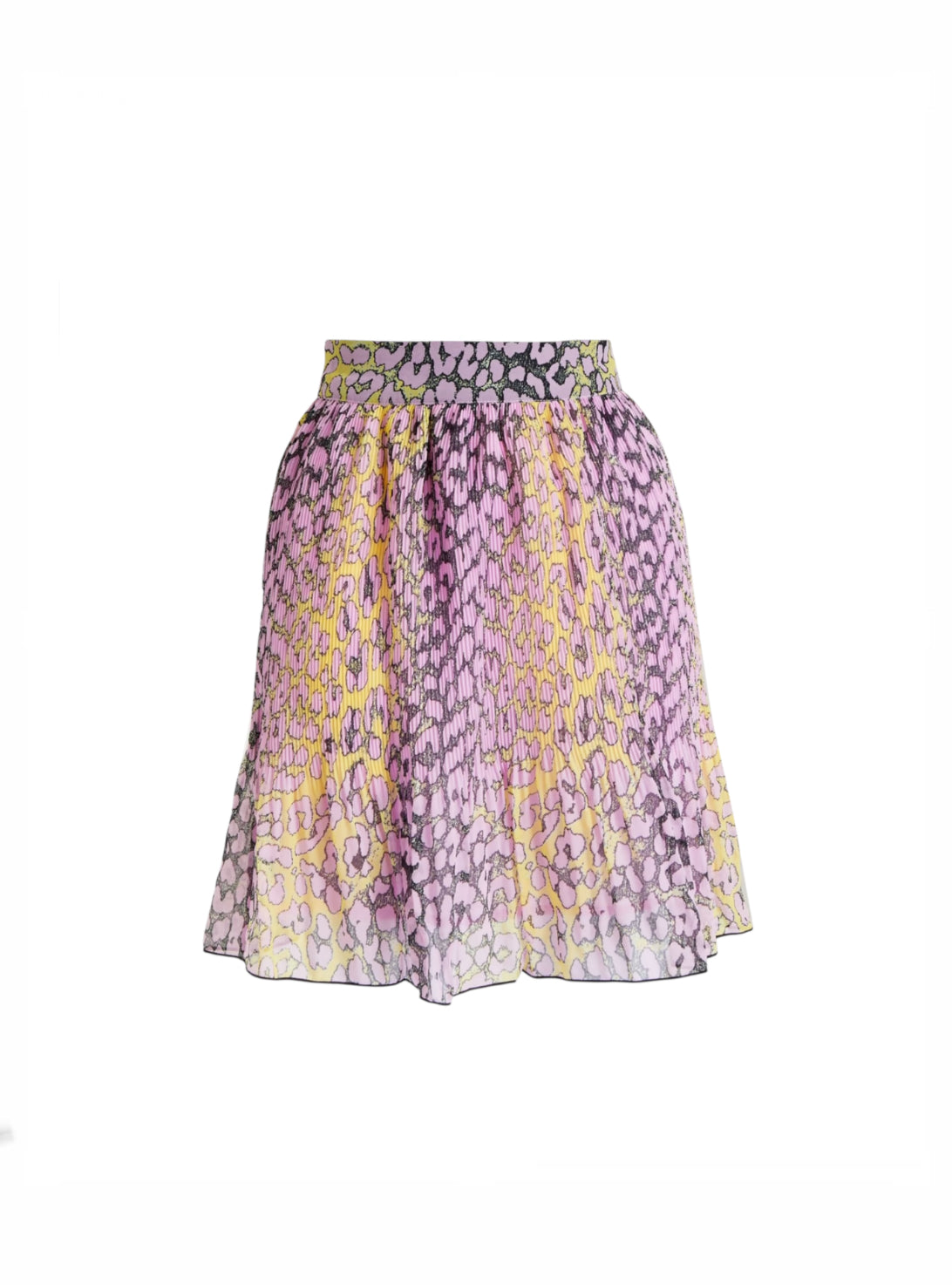 Ganni Pleated Chiffon Skirt