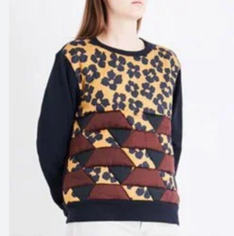 Dries Van Noten Quilted Sweatshirt