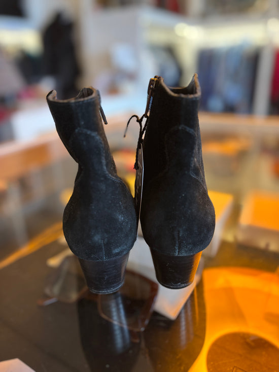 Ash Black Suede Boots